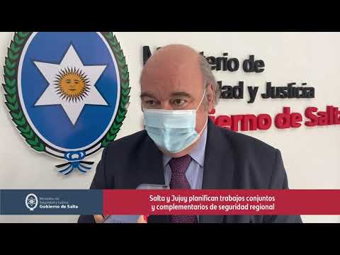 Video: Ministro de Seguridad y Justicia de Salta explica trabajo en conjunto con autoridades de Jujuy