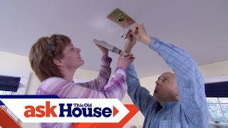 How to Wire for a New Ceiling Light | All About Lights | Ask This Old House