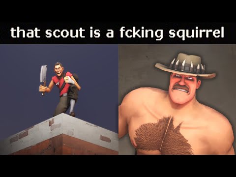 Saxton Hale VS Squirrel Scout