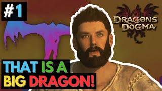 Dragon's Dogma Dark Arisen 1 A Big Dragon