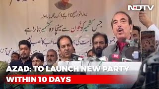 Kashmir's Special Status Is Not Coming Back, Says Ghulam Nabi Azad At Rally