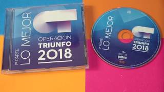 CD Operación Triunfo 2018 (Lo mejor: 1.ª parte)