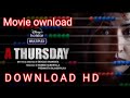 How To Download A Thursday Full Info How To Download HD DownloadAThursday