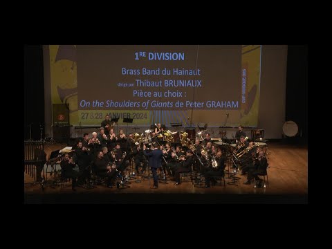Brass Band du Hainaut   On the Shoulders of Giant de Peter Graham