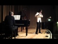 Chopin: "Minute Waltz" for flute and piano  - Valzer op. 64 n. 1 - S. Zampetti, fl - C. Zampetti, pf