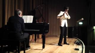 Chopin: "Minute Waltz" for flute and piano  - Valzer op. 64 n. 1 - S. Zampetti, fl - C. Zampetti, pf