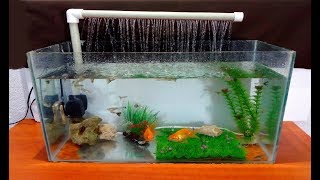 How to make an Aquarium Fountain using a PVC pipe / DIY
