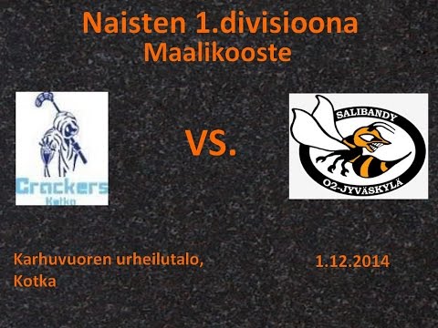 Naisten 1.divisioona: Crackers-O2-Jkl (1.12.2014)