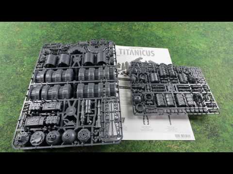 Adeptus Titanicus Manufactorum Imperialis Scenery Unboxing