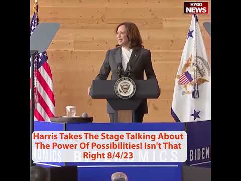 Harris On Tires And Power Of Possibilities — "That Is Called Bidenomics"