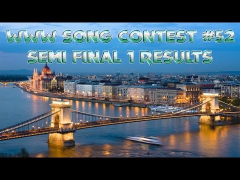 WWW Song Contest #52 - Semi Final 1 Results
