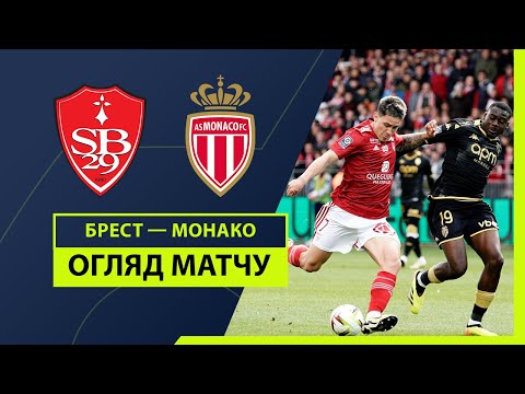 Брест - Монако 0-2 видео обзор матчу смотреть