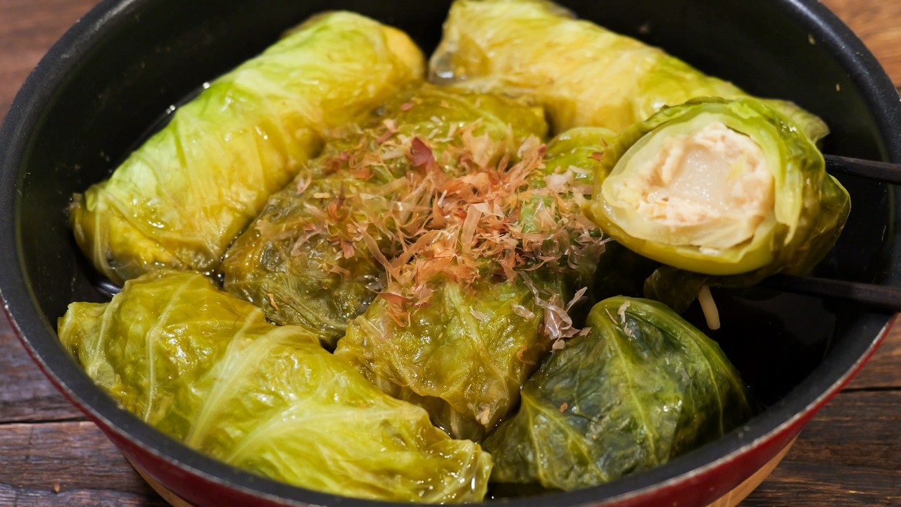 Mochi Cabbage Rolls