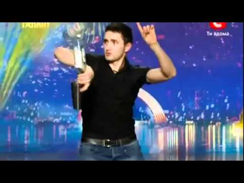 The best barman in the world Ukraine's Got Talent