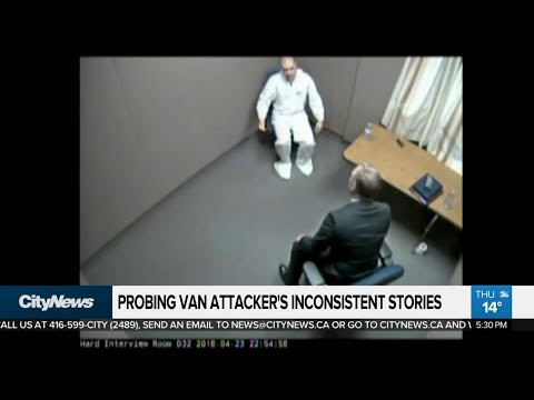 Prosecution finds inconsistencies in van attacker's motivations
