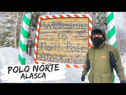 VISITING SANTA'S CITY | North Pole - Alaska