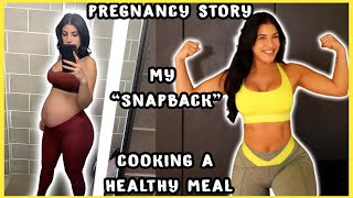 Pregnancy + My natural SnapBack + Why I fast + I cook a staple meal!