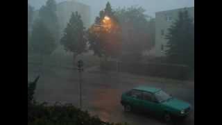 preview picture of video 'Unwetter in Pritzwalk am 29.06.2012'