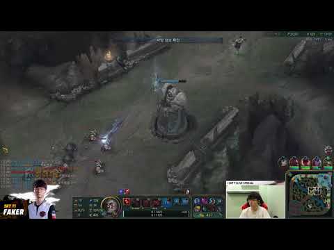 Swain vs Zoe mid // SKT T1 Faker Gameplay Patch 8.7