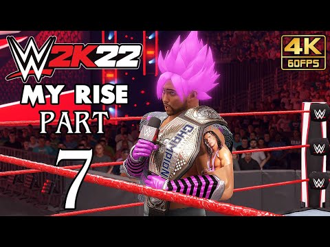 WWE 2K22 MyRise Walkthrough PART 7 (PS5) Gameplay No Commentary @ 4K 60ᶠᵖˢ ✔