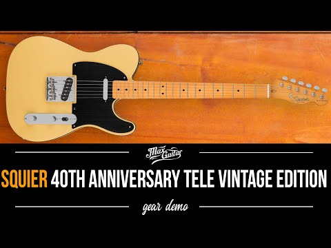 Squier 40th Anniversary Telecaster Vintage Edition: Price Squier 40th Anniversary Telecaster Vintage Edition: Price