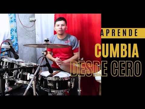 Cumbia on Drums from Scratch | Beginner Tutorial | 4 Ways to Play Cumbia 🥁🥁🎶🎵
