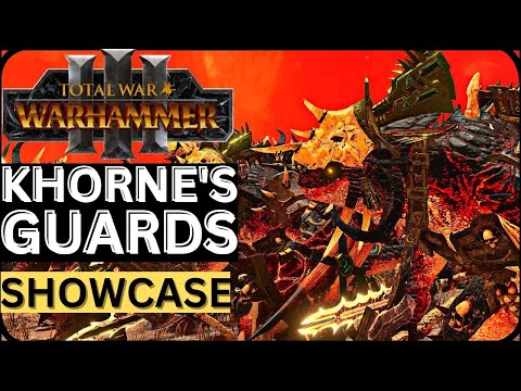 UNLEASHING KHORNE'S GUARDS:TOTAL WAR WARHAMMER 3