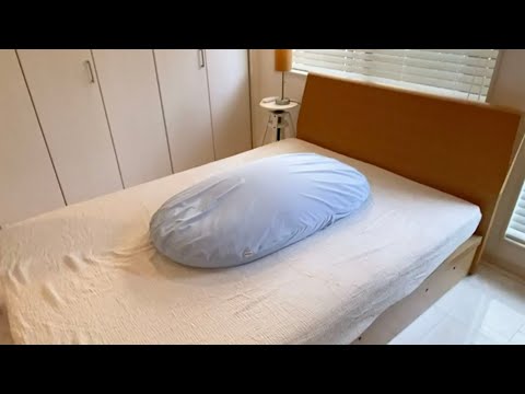 ビーズクッション】雲にのる夢枕 ミストグレー MOGU｜モグ 通販