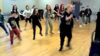 preview picture of video 'Belle Age 13yrs (Sky1 Got To Dance) Street Fusion Workshop in Stockton On Tees'