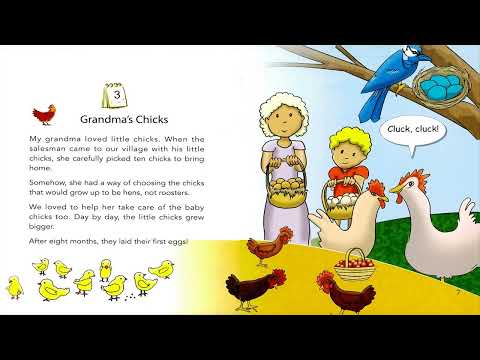 One story a day - Book 3 - 3. Grandma's chicks