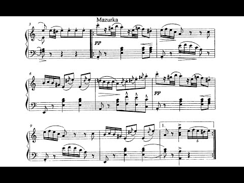 Dikran Tchouhadjian - Mazurka in a minor