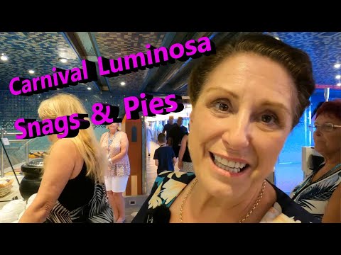 Snags and Pies - Good Old Aussie Food Options on the Carnival Luminosa