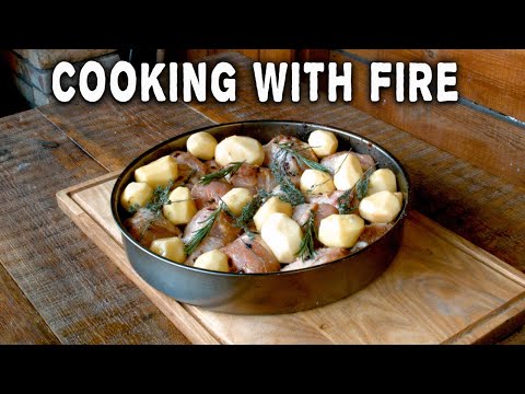 Easy Chicken and Potatoes Dinner Recipe | Cooking With Fire