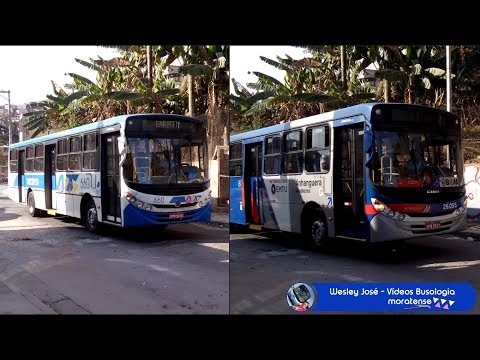 Dupla da Moratense - Apache VIP II - Mercedes-Benz OF-1722M - Carros 660 e 26.055