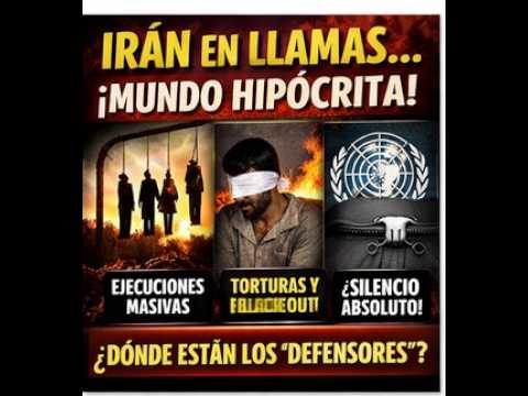 Irán ejecuciones récord + 2.000 muertos en protestas 2026… SILENCIO TOTAL de los que cierran universidades por Gaza