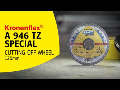 Efficient cutting of STEEL and STAINLESS STEEL profiles and tubes - A 946 TZ SPECIAL | Klingspor