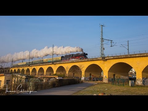 Sonderfahrt Leipzig  - Staßfurt 2018 mit 35 1097 am 25.3.2018