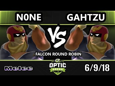Optic Arena SSBM - ALG | n0ne Vs. Gahtzu Smash Melee - Captain Falcon Round Robin