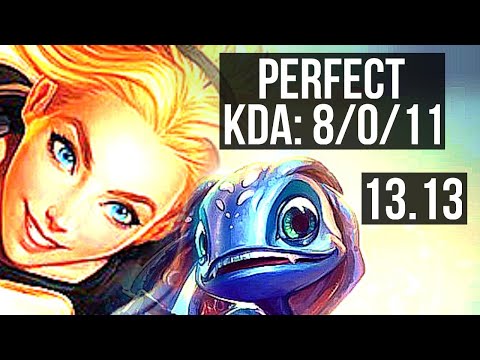 LUX vs FIZZ (MID) | 8/0/11, 1.6M mastery, Legendary | EUW Master | 13.13