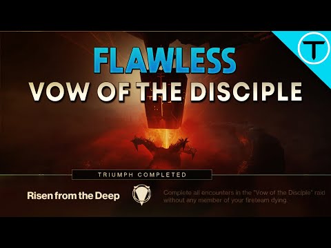 The Most STRESSFUL Raid Ever... - Flawless Vow of the Disciple