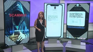 AT&T text about payment and free gifts looks legit, but it's a scam