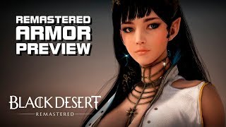 Black Desert - Remastered - Costumes Preview - PC - B2P - EU