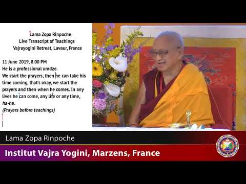 20190611 2030 LZR IVY FRANCE - Whatever activity you do, do with bodhichitta