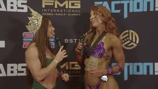 FMG International Australian Pro.Am 2026 backstage interview with Imogen Kennedy