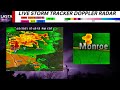 LIVE STORM TRACKER DOPPLER RADAR Severe Weather