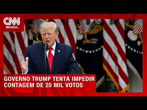 Entenda por que Trump tenta impedir contagem de votos na California | LIVE CNN
