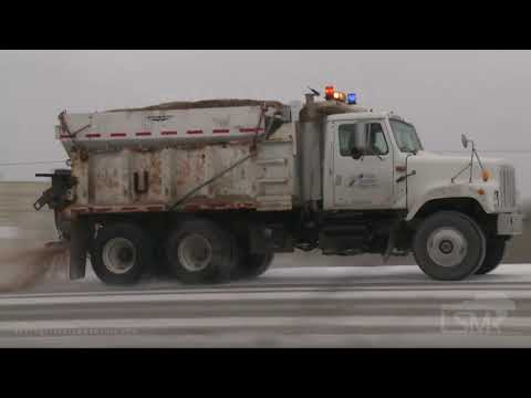 02-14-2021 Fort Worth, TX - Ice and Snow Effects The DFW Area