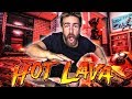I PARKOUR OVER HOT LAVA!