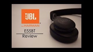 Video thumbnail for JBL E55BT Bluetooth Headphones - Review and Unboxing by Rocco Rodofile