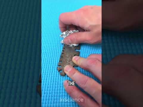 🧽 Aluminum Foil Rust Cleaning